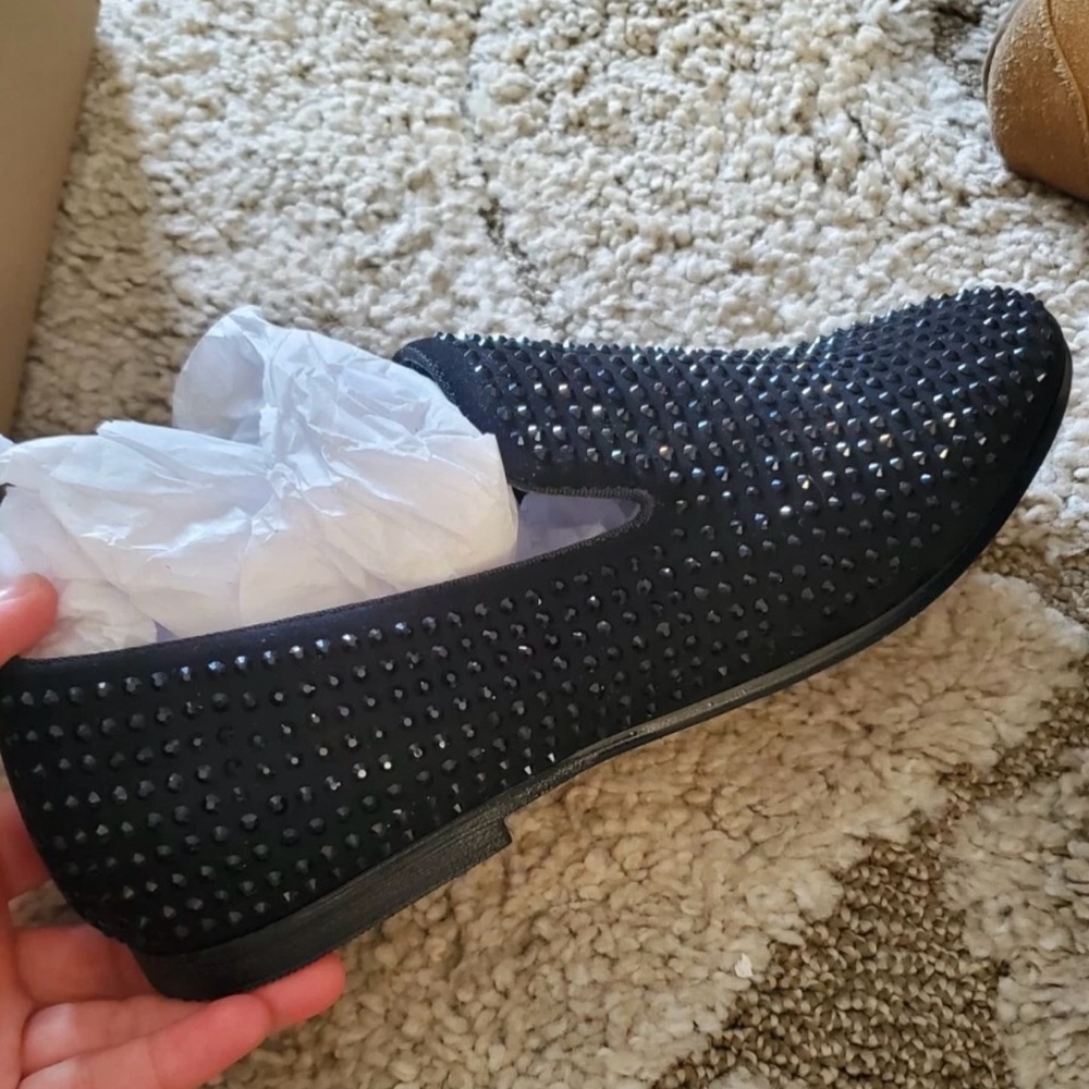 Steve Madden Black Caviar Loafers
